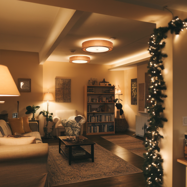 ambiance-cosy-salon-eclairage-chaleureux-led