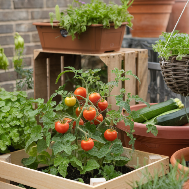 balcony-potager-containers-vertical-space-drainage
