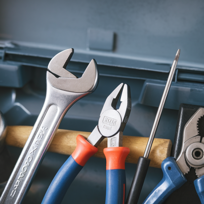 demonter-robinet-outils-essentiels-clé-tournevis-pinces