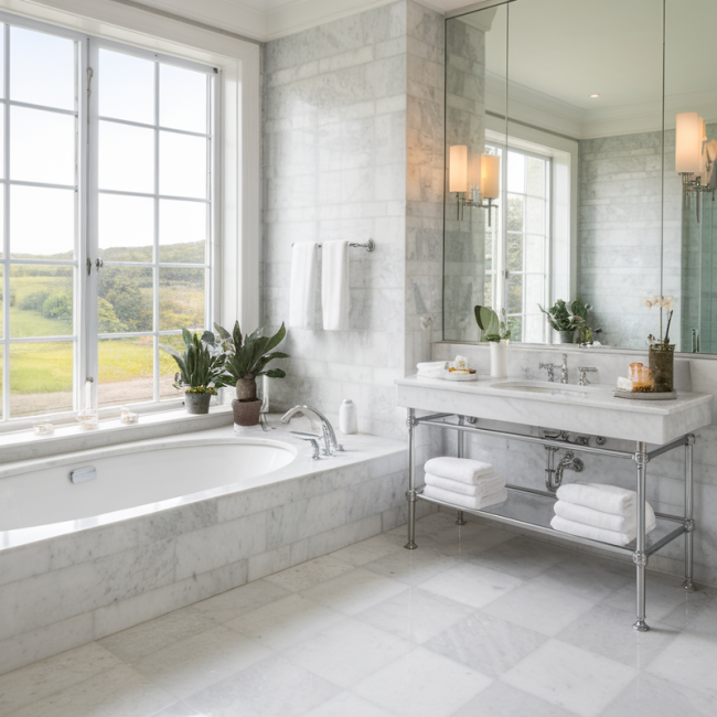 salle-bain-marbre-blanc-tendance-2025-luxe