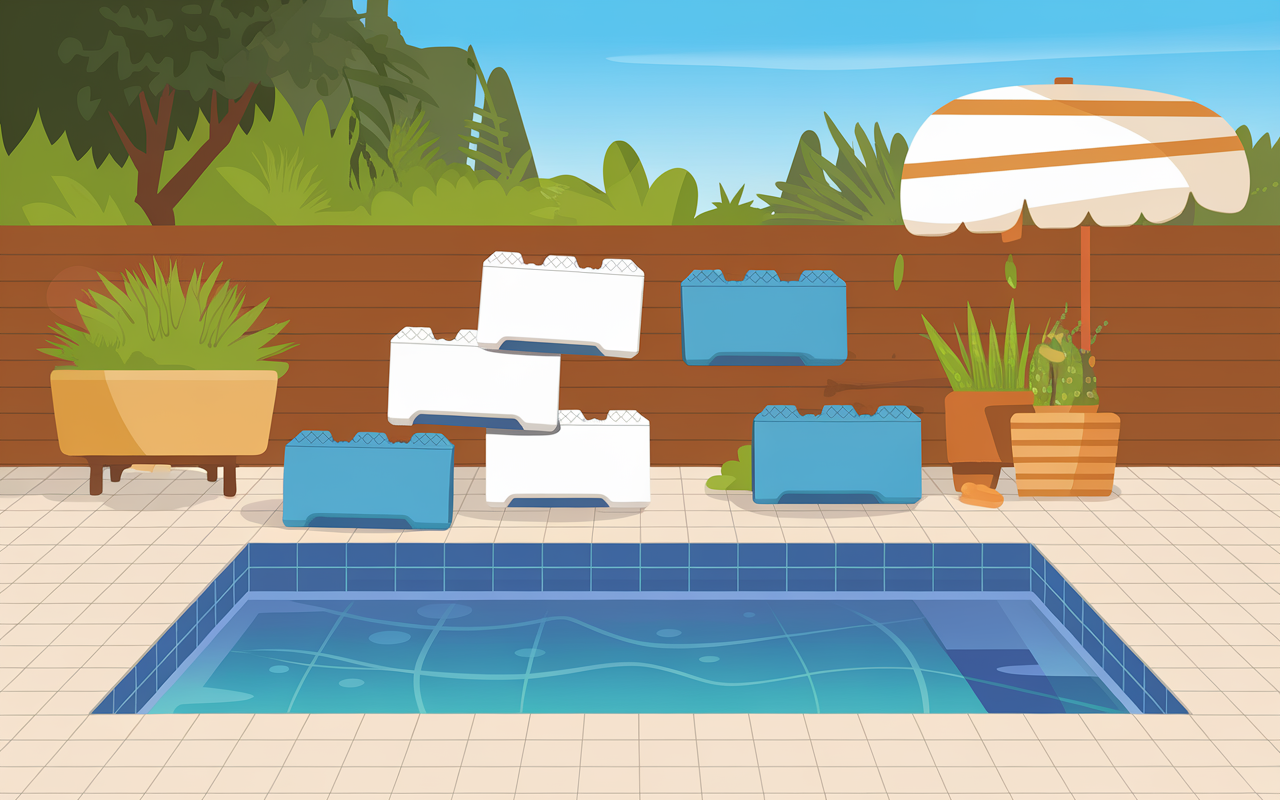 Inconvénients et fragilité des blocs polystyrène pour piscine