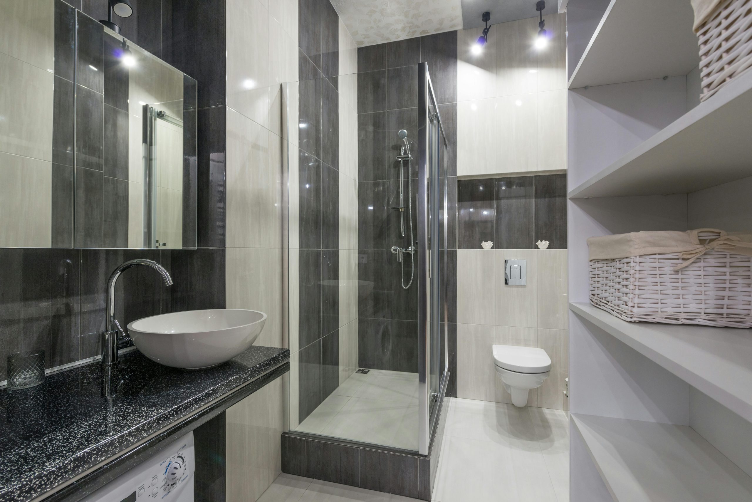 Niche de douche rangement optimisé design