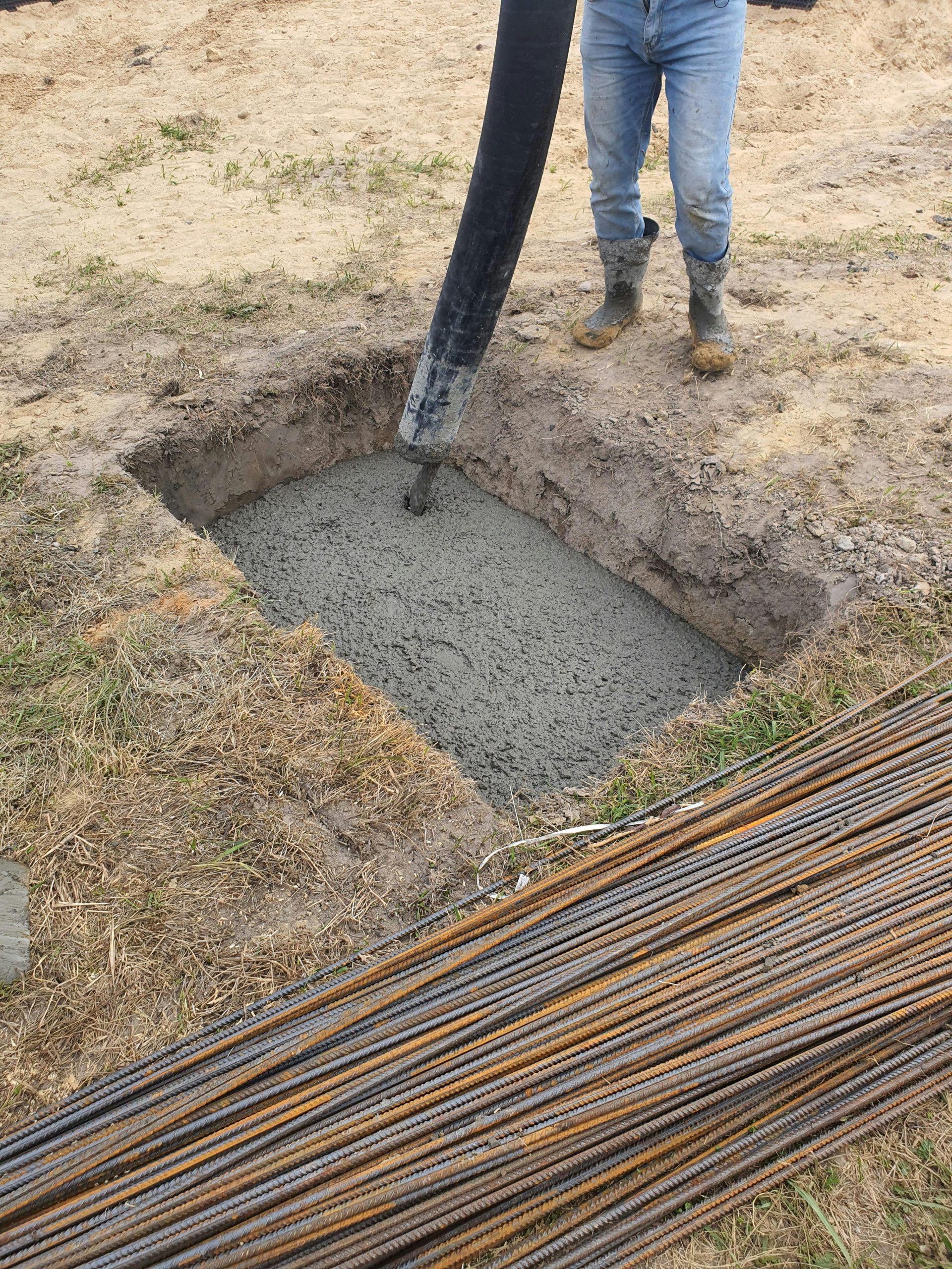 dalle béton directement sur terre