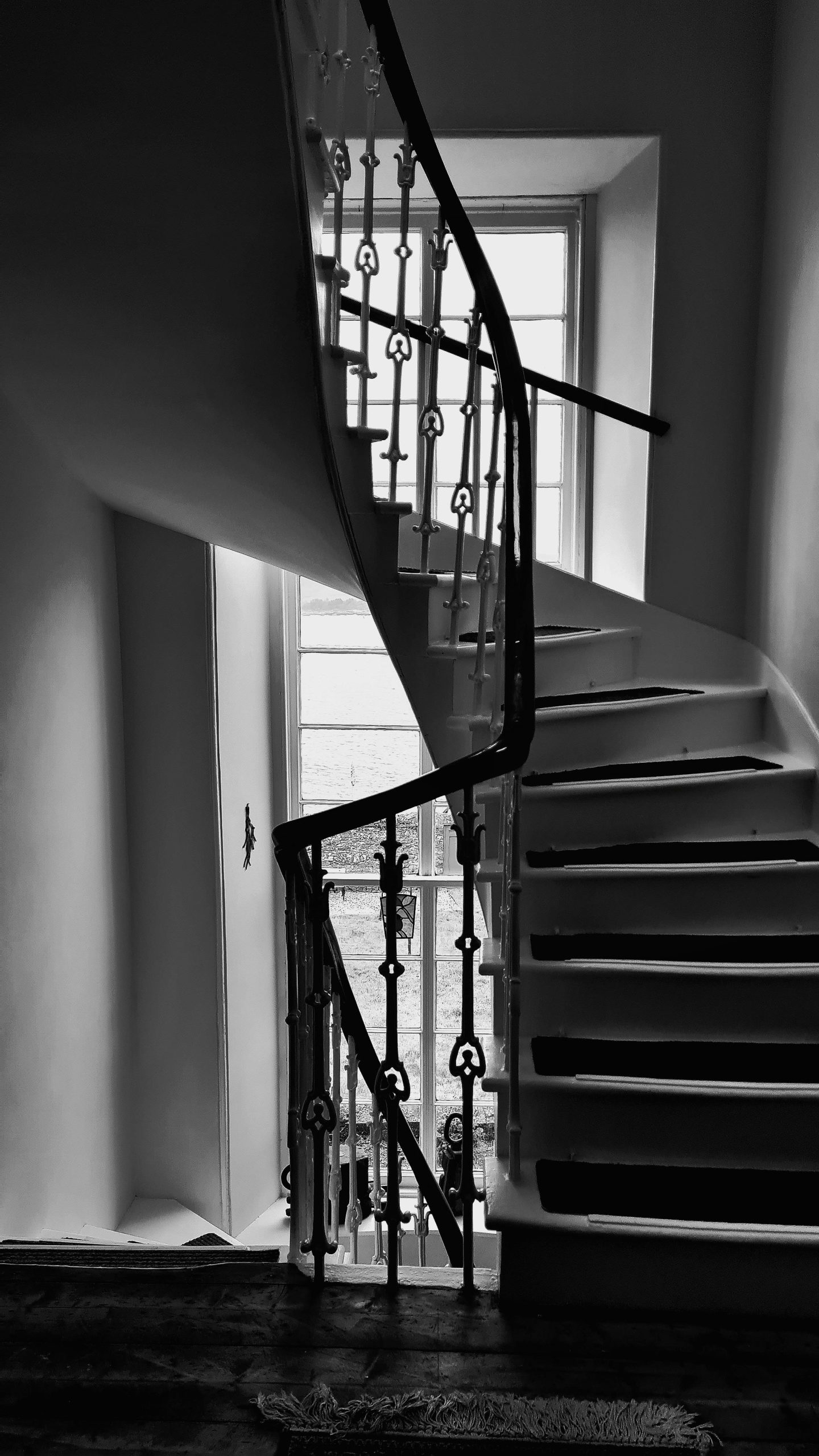 Étapes du calcul d'un escalier quart tournant