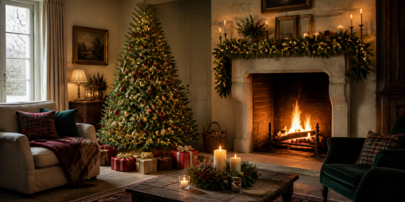 Décoration de Noël traditionnelle