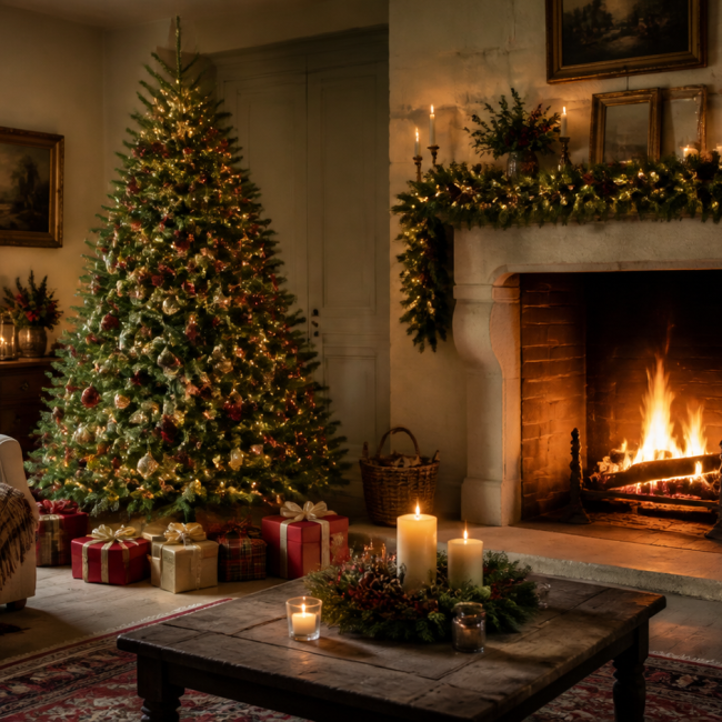 Décoration de Noël traditionnelle