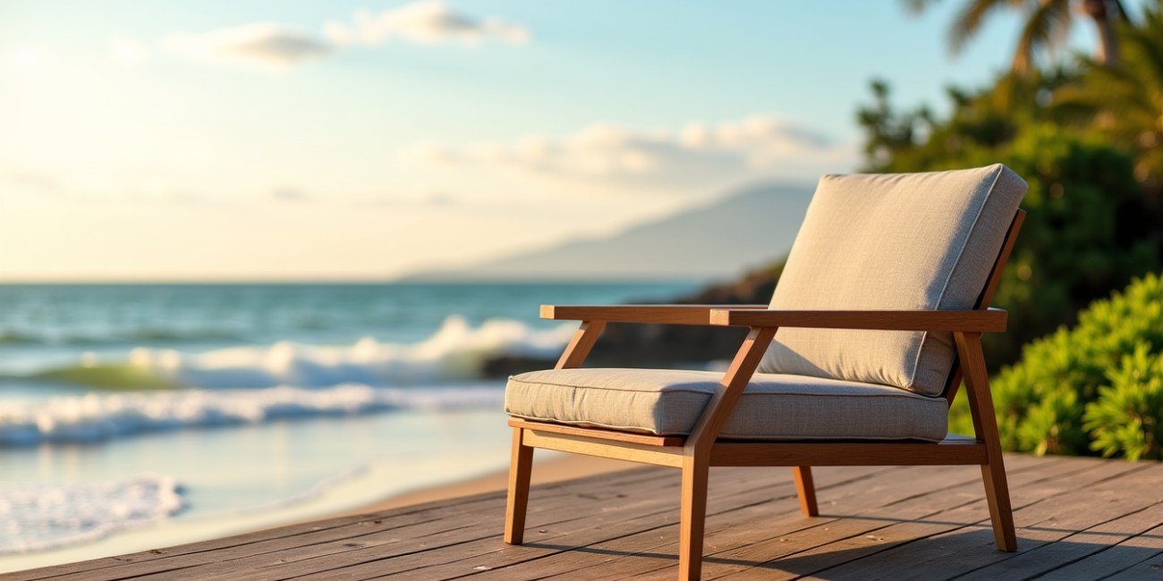 Fauteuil de jardin pour bord de mer