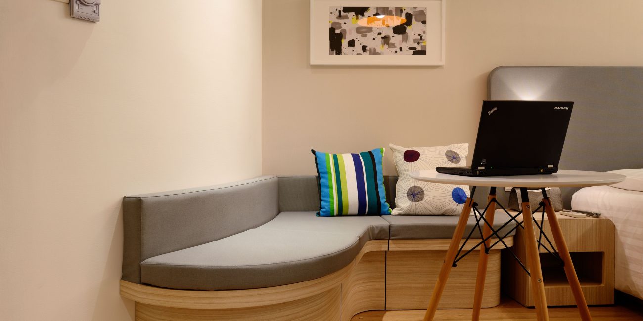 Chambre confortable au taux d'humidité équilibré