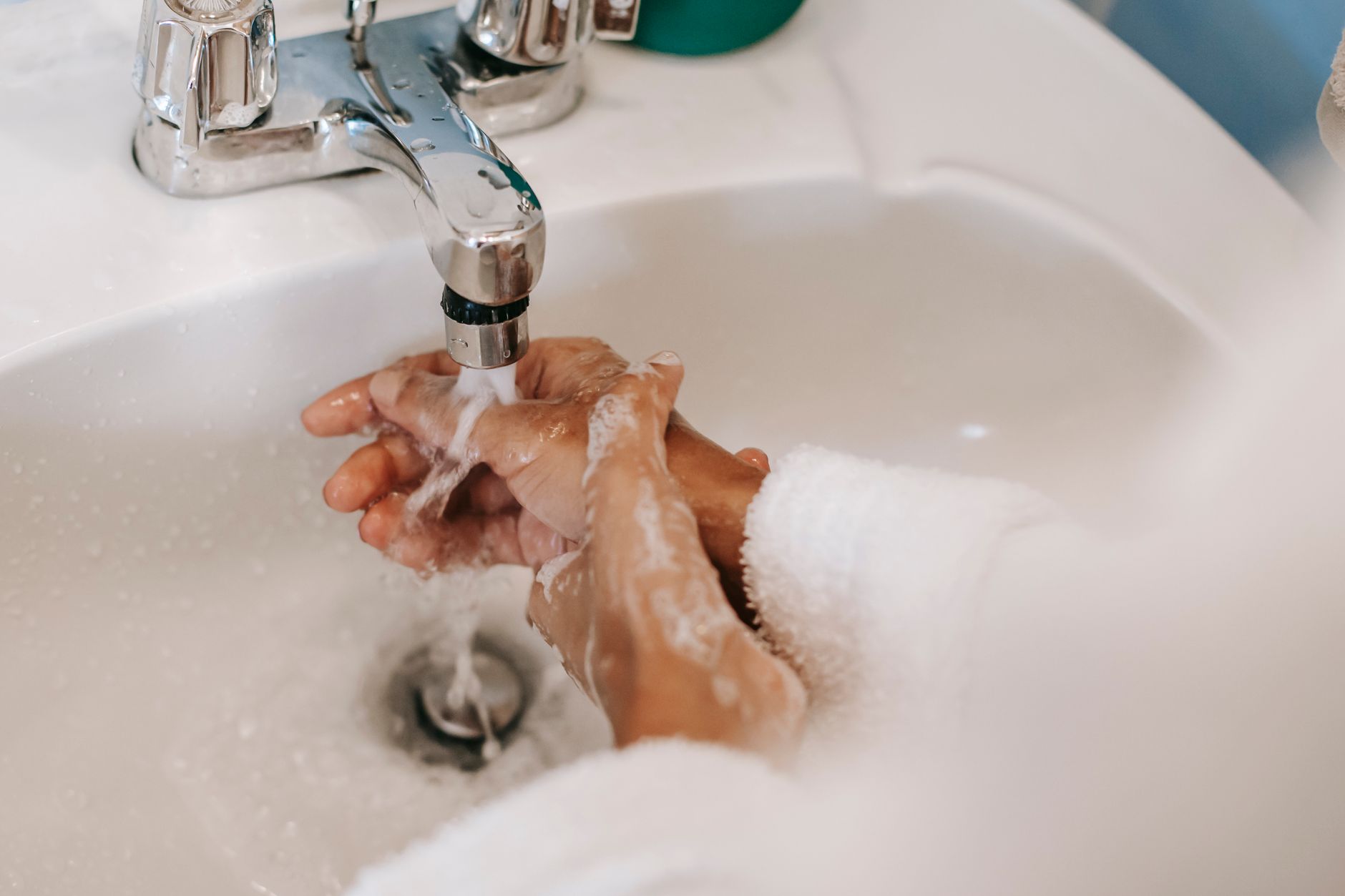 Lavage des mains à l